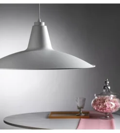 Illuminazione Per Interno-Onli Lampadario "sombrero" bianco diametro 65 cm, e27