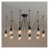 Illuminazione Per Interno- Lampadario "spider" 10 bracci, e27
