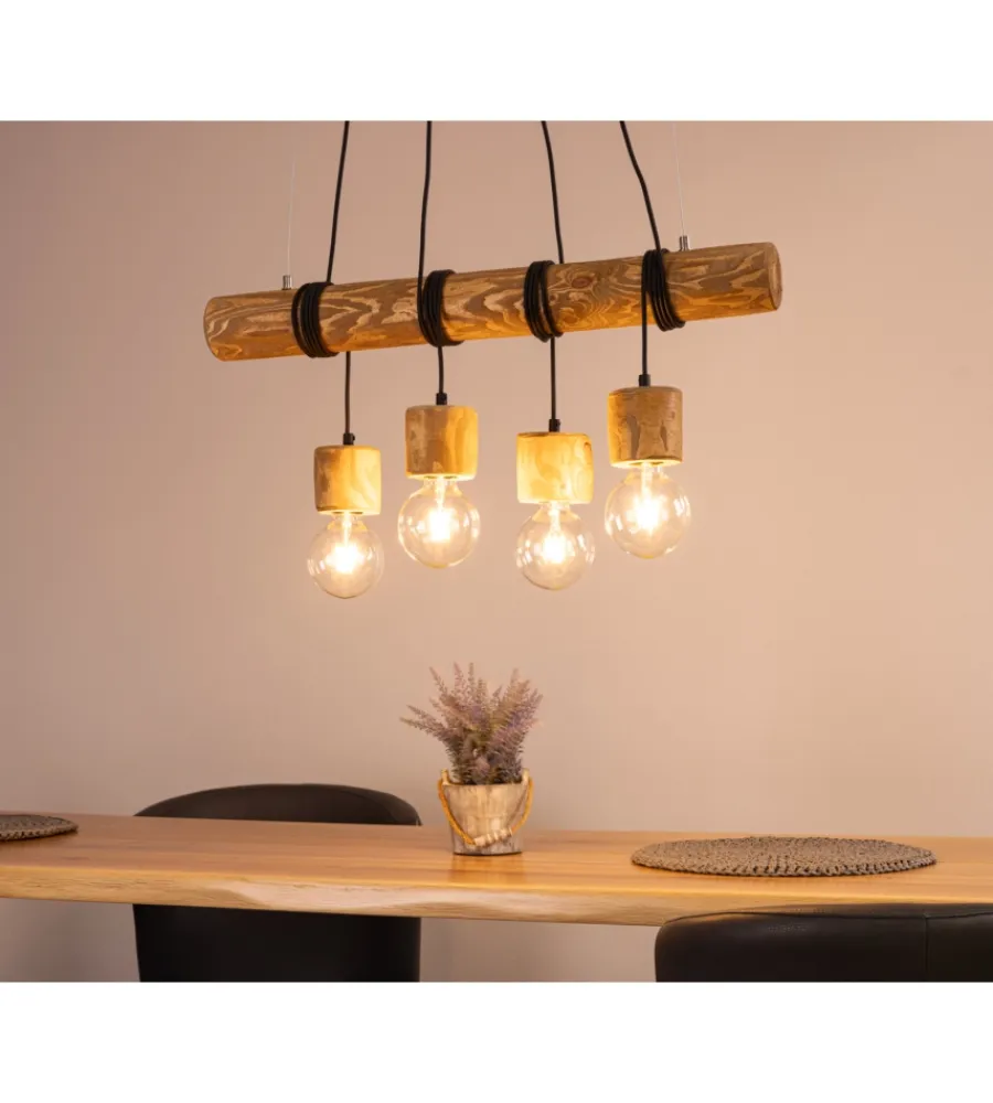 Illuminazione Per Interno-Onli Lampadario "trabo" sospeso, 90x12x140 cm