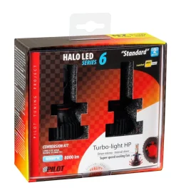 Best de led per auto 9-32v halo led serie 6 standard - (h7) - 30w - px26d - 2 pz - scatola 57785 Auto Esterno