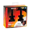 Lampa Auto Esterno|de led per auto 9-32v halo led serie 5 blaster - (h4) - 20w - p43t - 2 pz  - scatola  57791
