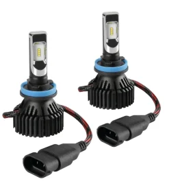 Auto Esterno-Lampa de led per auto 9-32v halo led serie 6 standard - (h8-h9-h11-h16) - 30w - pgj19-x - 2 pz - scatola 57786