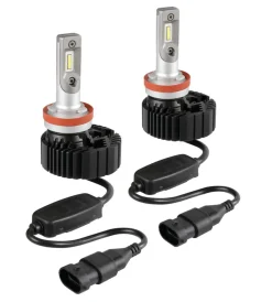 Lampa Auto Esterno|de led per auto 9-32v halo led serie 4 fit-master - (h8-h9-h11-h16) - 25w - pgj19-x - 2 pz  - scatola  57800