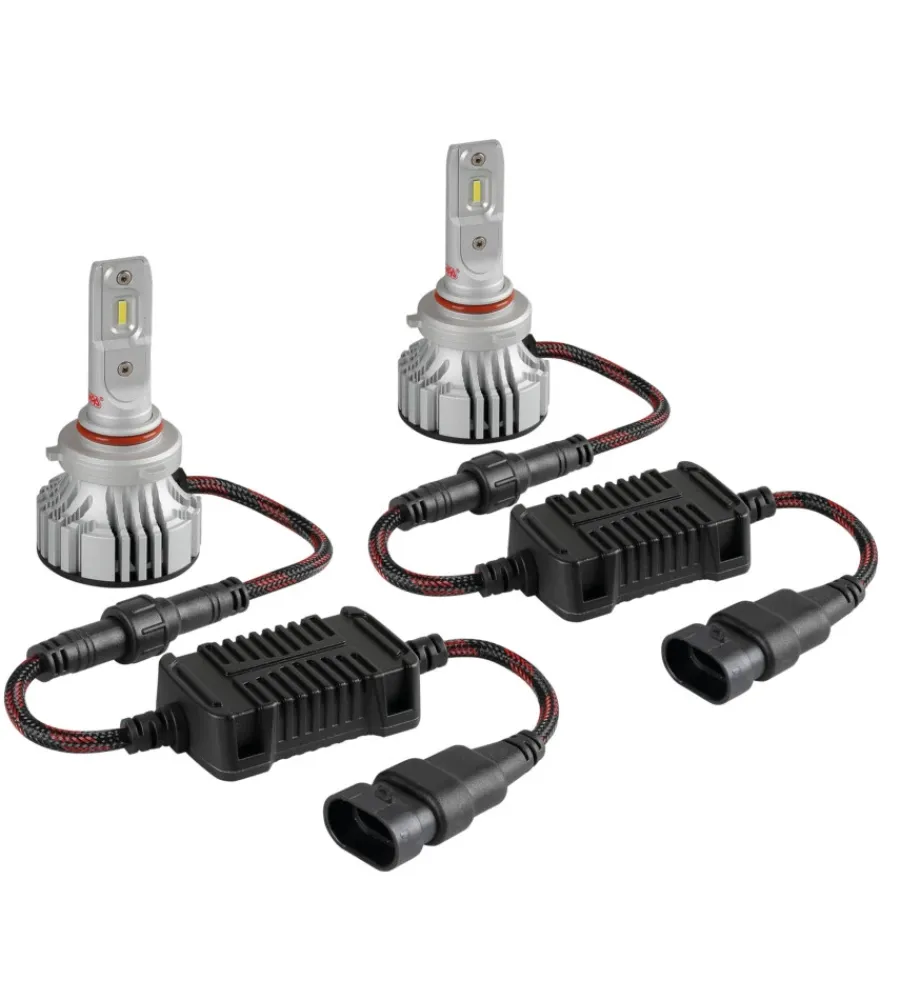 Auto Esterno-Lampa de led per auto 9-32v halo led serie 7 compact - (h10-hb3 9005) - 36w - p20d - 2 pz - scatola 57780