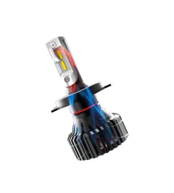 Lampa Auto Esterno|de led per auto 9-32v halo led serie 6 standard - (h4) - 30w - p43t - 2 pz  - scatola  57784