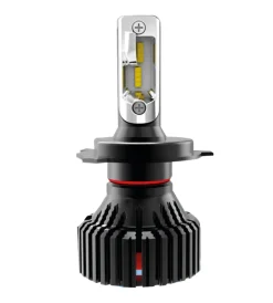 Lampa Auto Esterno|de led per auto 9-32v halo led serie 6 standard - (h4) - 30w - p43t - 2 pz  - scatola  57784