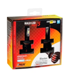Auto Esterno-Lampa de led per auto 9-32v halo led serie 5 blaster - (h7) - 20w - px26d - 2 pz - scatola 57792