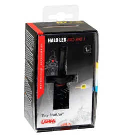 Hot de led per moto 9-32v halo led pro-bike 1 - (h7) - 25w - px26d - 1 pz - scatola 57757 Moto