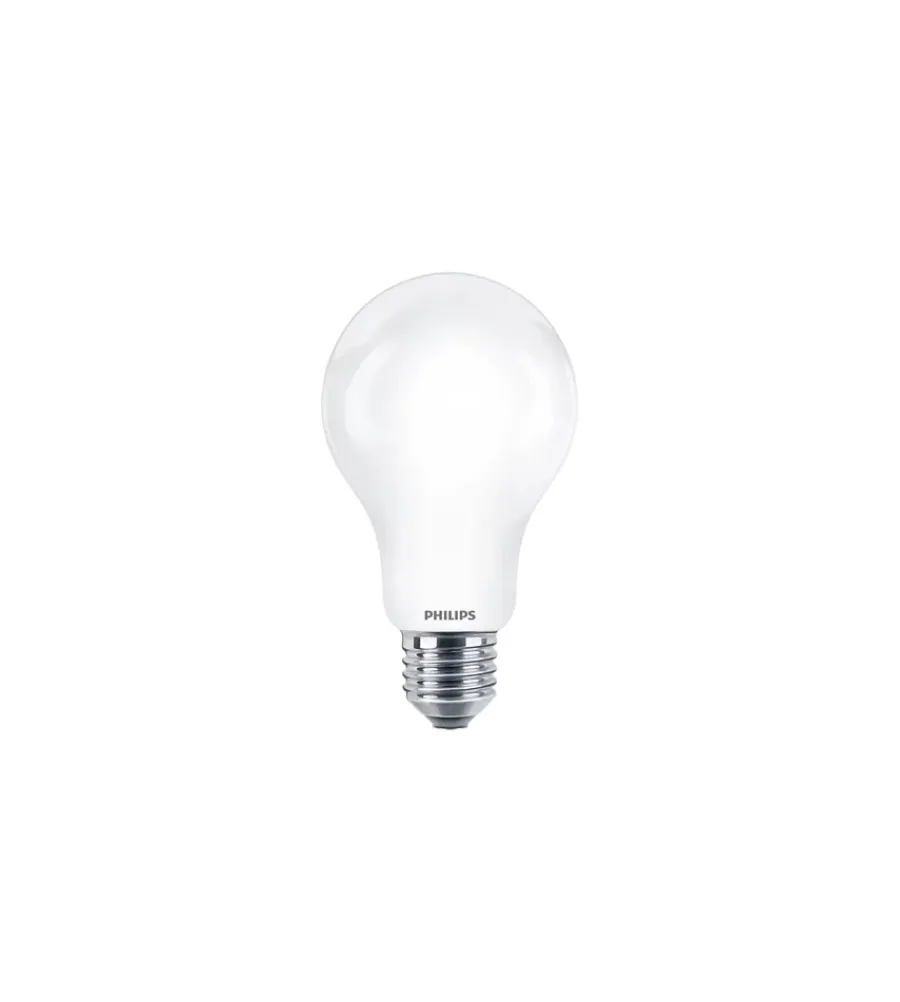 Hot Lampadina goccia smerigliata led philips 120w e27 2700 k Lampadine