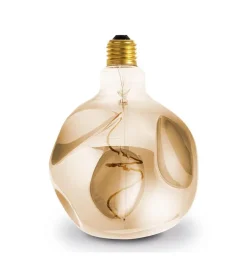Clearance Lampadina led decorativa "alien" ambrato 180 lm, e27 Lampadine