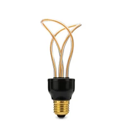 New Lampadina led decorativa "doppio irregolare" 480 lm, e27 Lampadine