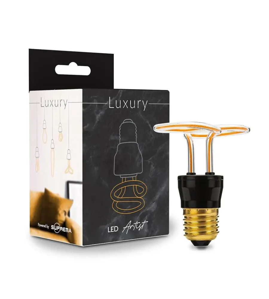 Lampadine- Lampadina led decorativa "doppio twist" 240 lm, e27