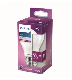 Philips Lampadine|Lampadina led goccia bianco opaco - 4000k 100w