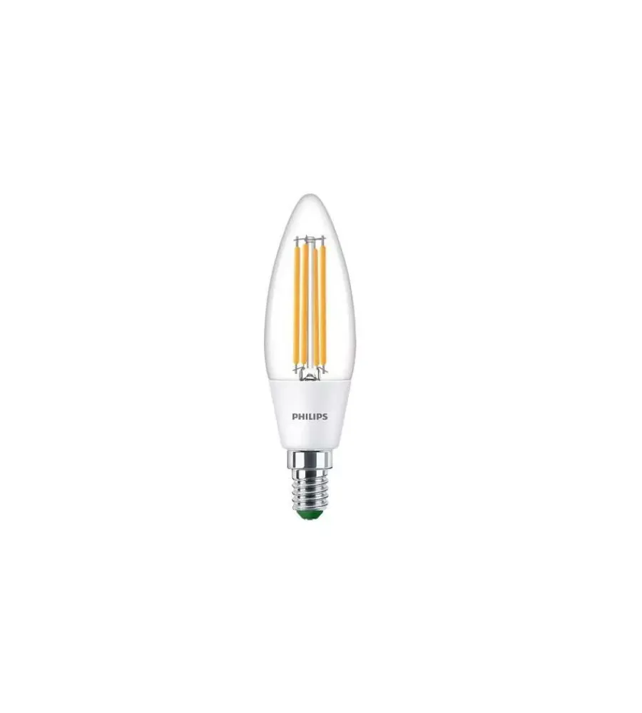 New Lampadina led oliva e lustre 2,3w 3000k, e14 Lampadine