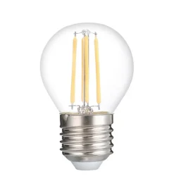 Lampadine|Lampadina led "sferetta" luce bianca, 60w e27
