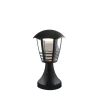 New Lanterna led "cloe" nero goffrato 12w 800lm, ø17x30 cm Illuminazione Per Esterno