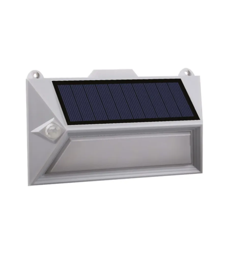 Illuminazione Per Esterno|Lanterna solare led con doppio sensore di movimento e crepuscolare - 18 led