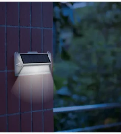 Illuminazione Per Esterno|Lanterna solare led con doppio sensore di movimento e crepuscolare - 18 led
