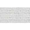 Pannelli Plastici- Lastra decorativa in polipropilene con stampa effetto muro, 100x50 cm