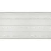 Best Lastra decorativa in polipropilene con stampa effetto legno bianco, 100x50 cm Pannelli Plastici
