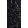 Pannelli Plastici|Lastra decorativa in polipropilene con stampa effetto marmo opaco "black", 100x50 cm
