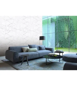Pannelli Plastici- Lastra decorativa in polipropilene con stampa effetto marmo "tuscany", 100x50 cm