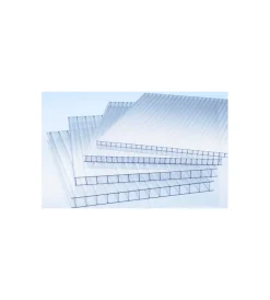 Hot Lastra in policarbonato alveolare con spessore 4 mm 98x200 cm Pannelli Plastici