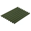 Onduline Lastre E Rotoli|Lastra ondulata bituminata da copertura "easyline" verde 100x76 cm