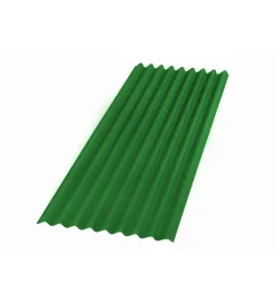 Onduline Lastre E Rotoli|Lastra fibrobituminose colore verde intense - 85 x 200 cm.