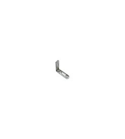 Sistemi Di Fissaggio|Lastrine ad angolo inox 40 x 40 x 15 mm. - 4 pz.