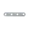 Outlet Lastrine di giunzione stondate - 100 mm. - zincato - 4 pz. Ferramenta Per Mobili E Infissi