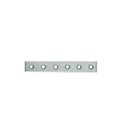 Sistemi Di Fissaggio|Lastrine diritte 60 x 15 mm. - zincate - 4 pz.
