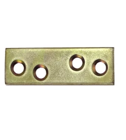 Sistemi Di Fissaggio- Lastrine diritte 100 x 15 mm. - zincate giallo - 4 pz.
