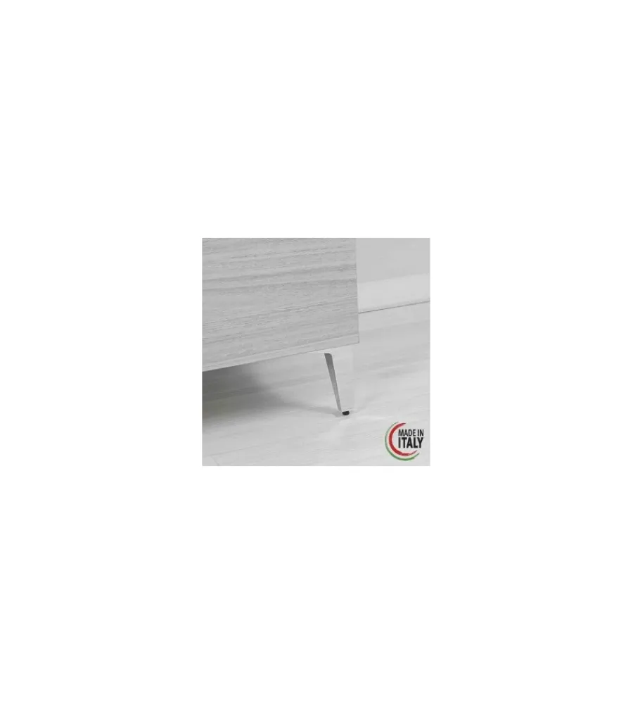 Mobiletti Multiuso- Lavatoio "slim" rovere grigio, 50x50x83 cm