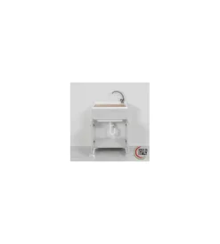 Sale Lavatoio stella rovere grigio, 60x50x83cm Mobiletti Multiuso