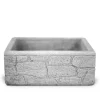 Kam Fontane, Decorazioni E Pavimentazioni|Lavello da giardino "lipari 50" grigio, 50x40x20 cm -