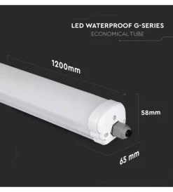 Discount Led impermeabile 36 w 4500 k 4320 lm, 120 cm Illuminazione Per Interno