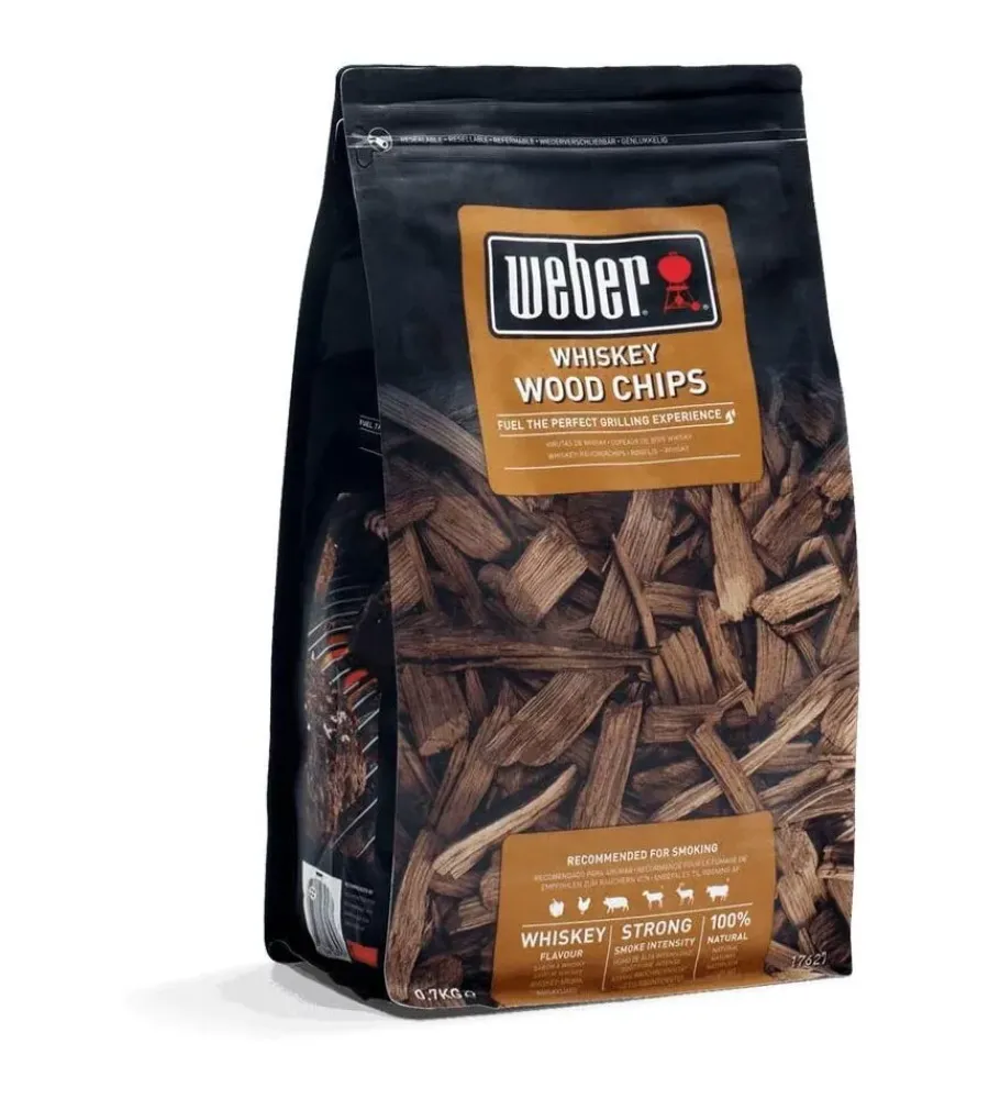 Weber Barbecue|Legna da affumicatura "whiskey" per barbecue 700 gr