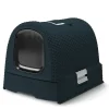 Hot Lettiera e trasportino per gatti keter "cat litter box" in polipropilene colore antracite, 51x39x39 cm Lettiere E Sabbia