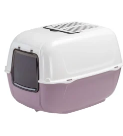 Lettiere E Sabbia-Ferplast Lettiera toilette gatto chiusa "prima" assortiti 39,5x52,5x38 cm