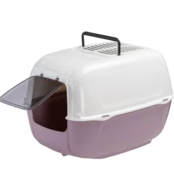 Lettiere E Sabbia-Ferplast Lettiera toilette gatto chiusa 