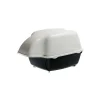Ferplast Lettiere E Sabbia|Lettiera toilette gatto per esterno chiusa "cosmic outdoor" grigio e nero 43,5x73,5x41 cm