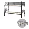 Hot Letto a castello "berna"  scomponibile in 2 letti singoli in ferro nero 203x83x145,5 cm Letti E Comodini