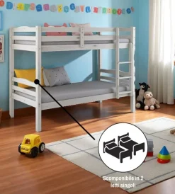 Letti E Comodini-BellaHome Letto a castello
