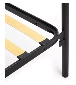 Sale Letto a castello smontabile in metallo nero 203x145,5x83 cm Letti E Comodini