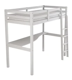 Letto a soppalco con scrivania