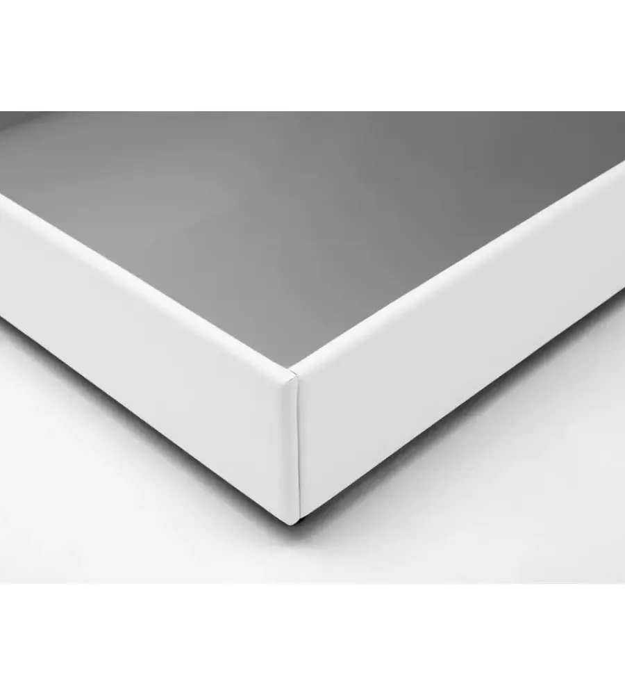 Best Letto matrimoniale contenitore "easy" bianco 160x190 cm Letti E Comodini