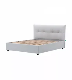 Letti E Comodini|Letto matrimoniale contenitore "easy" perla 160x190 cm