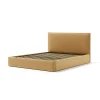 Discount Letto matrimoniale contenitore "zoom" in tessuto arancione 160x190 cm Letti E Comodini