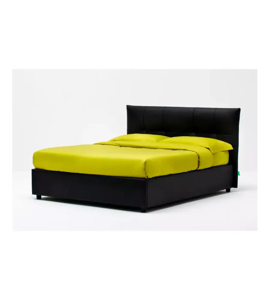 Sale Letto matrimoniale contenitore "easy" nero 160x190 cm Letti E Comodini